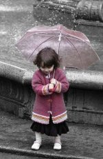 Jérôme Halgand - La petite fille au parapluie